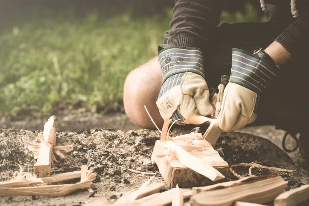 Photo of carving wood