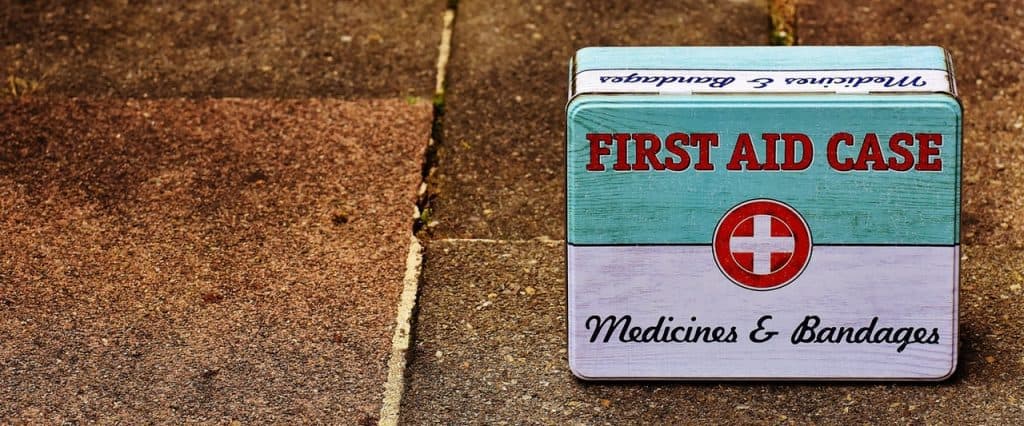 Picture of a First Aid Kit depicting Safety